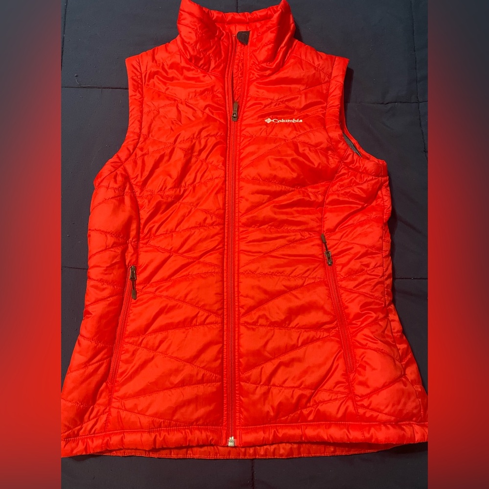 Columbia Bright Red Insulated Jacket